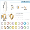   DIY Curb Chains Earrings Bracelets Necklaces Making Kits DIY-PH0009-28-2