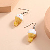 Alloy Food Model Dangle Earrings PW-WG867B3-02-1