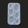 DIY Teardrop Pendant Silicone Molds DIY-G079-02-4