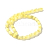 Macaron Color Natural Selenite Beads Strands X1-G-B102-A01-03-2
