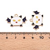 Halloween Theme Alloy Enamel Pendants ENAM-T020-07E-3