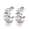 Non-Tarnish 304 Stainless Steel Stud Earrings for Women STAS-A057-13P-1