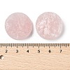 Natural Rose Quartz Cabochons G-K338-39E-02-3