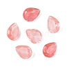 Cherry Quartz Glass Cabochons G-C146-01F-1