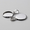 10Pcs 304 Stainless Steel Pendant Cabochon Settings STAS-WH0029-97B-P-2