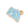 Alloy Enamel Pendants ENAM-A008-38KCG-03-2