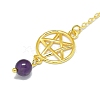 Round Resin Dowsing Pendulum Big Pendants G-C117-01G-09-3