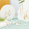 SUNNYCLUE DIY Acrylic & Crackle Dangle Earring Making Kits DIY-SC0016-55-5