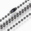 304 Stainless Steel Ball Chain Necklace MAK-R012-02B-1