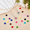 2 Sets Alloy Hollow Essential Oil Diffuser Perfume Locket Pendant 304 Stainless Steel Chain Necklaces NJEW-HS0001-22B-5