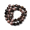 Natural Rhodonite Beads Strands G-Z119-A19-03-4