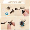   20pcs 5 style Acrylic Doll Eyelashes DOLL-PH0001-42-4