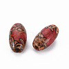 Printed Wood Beads WOOD-R248-M-2