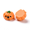 Halloween Opaque Resin Cabochons RESI-D063-15B-3