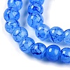 Glass Beads Strands DGLA-S115-6mm-YS14-3