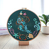 Mermaid Pattern DIY Embroidery Kit DIY-P077-128-1
