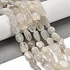 Natural White Moonstone Beads Strands G-P497-01E-69C-2