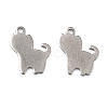 Non-Tarnish 201 Stainless Steel Pendants X-STAS-K217-01-1