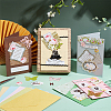 DIY Teachers' Day Theme Envelope & Card Kids Craft Kits AJEW-WH0473-15-4