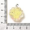 Marine Animal Series Resin Pendants RESI-Q012-01A-02-3