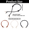 3Pcs 3 Colors PU Leather Adjustable Bag Strap FIND-CL0001-49-2