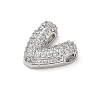 Brass Micro Pave Cubic Zirconia Pendants KK-A300-02P-V-2