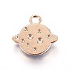 Zinc Alloy Pendants ENAM-P164-04-2