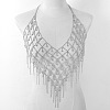 Alloy Full Crystal Rhinestone Mesh Body Chains for Bikini WG36BB6-02-1