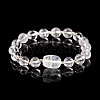 Natural Quartz Crystal Stretch Bracelets PW-WG9B861-02-1