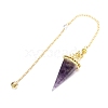 Resin Pointed Dowsing Pendulums PW-WGD4C0F-19-1