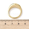 304 Stainless Steel Glass Cuff Open Rings RJEW-P177-02B-G-5
