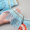 Polyester Tassel Fringe Trimming OCOR-TAC0008-21G-14