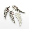 Antique Silver Plated Alloy Wing Big Pendants LS-ALRI-N019-05-3