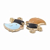 Alloy Enamel Pendants ENAM-B054-11G-3