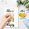 8 Sheets 8 Styles PVC Waterproof Wall Stickers DIY-WH0345-036-3