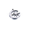 Anti-Tarnish 304 Stainless Steel Pendants PW-WGB32E9-01-1