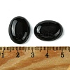 Natural Black Agate Cabochons G-L601-03F-02-3