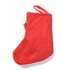 Cloth Hanging Christmas Stocking HJEW-B003-01-2