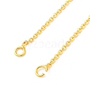 1.5MM Brass Cable Chain Necklace Making NJEW-D302-75G-2