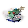 Christmas Theme Glitter Felt Fabric Alligator Hair Clip PHAR-U002-01F-3