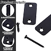 201 Stainless Steel Door Lock Hole Cover Plate DIY-WH0750-373A-3
