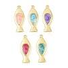 Brass Pendants KK-CBAAB9C-03G-02-1