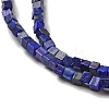 Natural Lapis Lazuli Dyed Beads Strands G-B064-A20-4