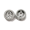 Alloy Crystal Rhinestone Slider Charms PALLOY-F290-07P-1