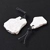 Natural Howlite Big Pendants G-G854-02C-4