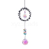 Christmas Wreath Glass Suncatchers PW-WG53303-01-1