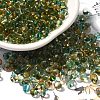 Transparent Baking Paint Glass Seed Beads SEED-P006-02B-04-1