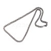 Tarnish Resistant 304 Stainless Steel Wheat Chain Jewelry Sets For Men SJEW-O032-04P-3