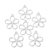 Alloy Hollow Pendants FIND-YW0004-42P-1
