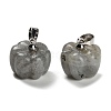 Natural Labradorite Pumpkin Charms G-K338-27P-03-1